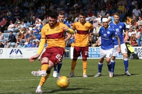 Liam Donnelly missed a penalty in Dingwall (Library pic by Ian McFadyen)