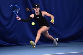Lenzie tennis star Maia Lumsden (Pic courtesy of Getty Images)