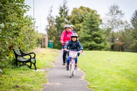 On their bikes...more people in Scotland than ever before are cycling and the government wants to keep it that way, via its free bike repair scheme. (Pic: Andy Catlin)