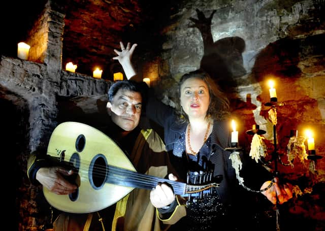 On the hunt...for spooky stories the length and breadth of the country for this year's Scottish International Storytelling Festival. (Pic: Colin Hattersley)