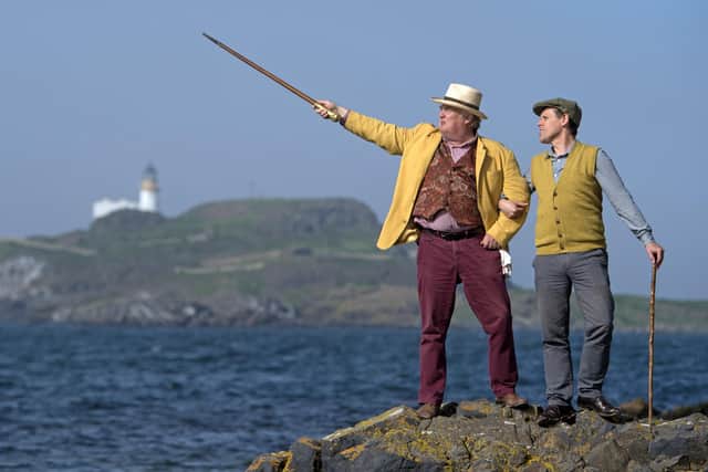 Tour to the Hebrides...Donald Smith’s reimagining of iconic travelogue will feature Andy Cannon and Christopher Craig. (Pic: Neil Hanna)