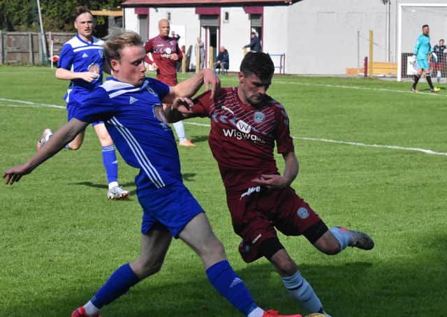 Cumbernauld United faced Kirkintilloch Rob Roy in a closed doors friendly on Saturday