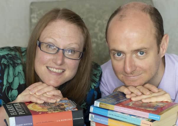 The husband and wife team are avid Harry Potter fans which now features in their professional work. Photo: Peter Devlin