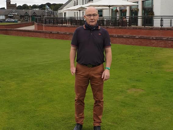 Lanark golfer Ian White
