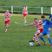 Lesmahagow and Carluke Rovers in action