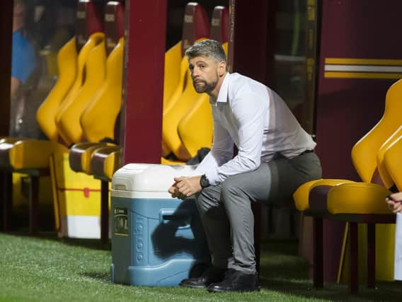 Motherwell manager Stephen Robinson