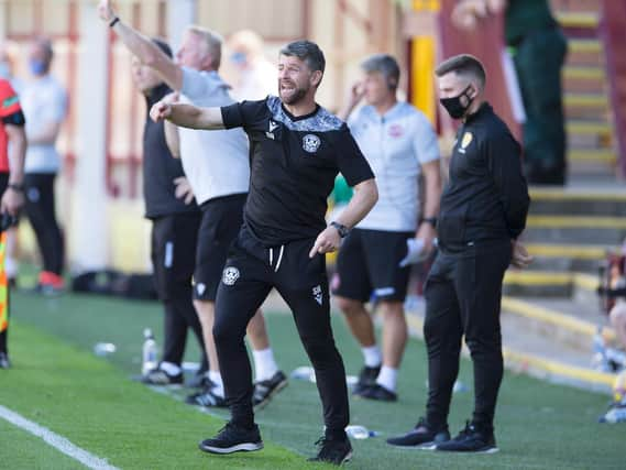 Motherwell manager Stephen Robinson (Pic by Ian McFadyen)