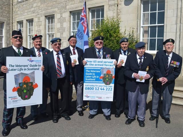 Original launch...Age Scotland first published the guide in 2018 with support from its Unforgotten Heroes partners.