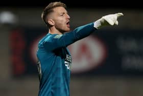 Newcastle United's Mark Gillespie during his side's previous Carabao Cup third-round match against Morecambe last month. (Photo by Martin Rickett/Getty Images)