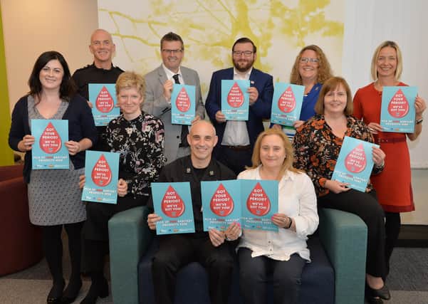 The North Lanarkshire Council initiative to tackle period poverty was launched in July 2019