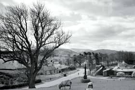 Vintage view of Skirling; happily little has changed in the sixty years since it was taken