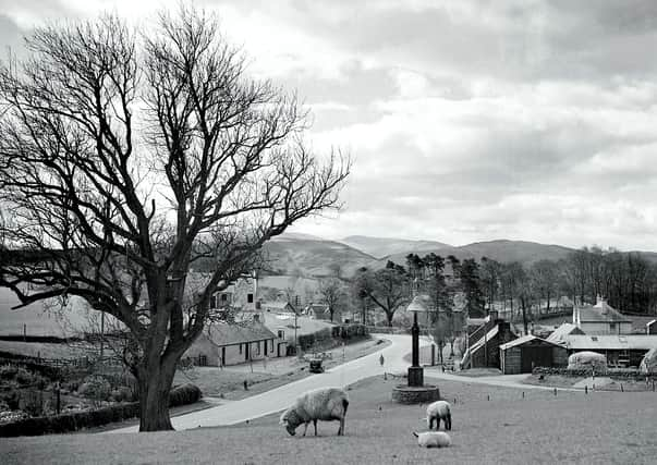 Vintage view of Skirling; happily little has changed in the sixty years since it was taken