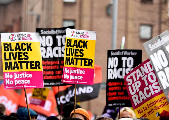 Global protests....like this one in Glasgow Green on St Andrew's Day in 2018 will be among the topics covered in the free four-week course. (Pic: John Devlin)