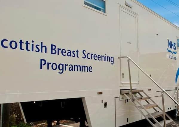 Scottish Breast Screening Programme's mobile unit