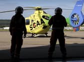Hard at work...the SCAA continued to deliver its life-saving service during lockdown but had to cancel talks, which the charity is now offering online. (Pic Graeme Hart, Perthshire Picture Agency)
