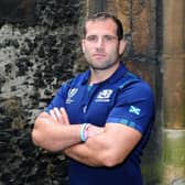 Fraser Brown captained Scotland on Friday night and scored two tries in the win over Georgia (Pic courtesy of Getty Images)