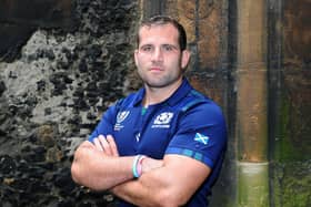 Fraser Brown captained Scotland on Friday night and scored two tries in the win over Georgia (Pic courtesy of Getty Images)