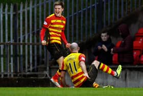 Blair Spittal got Partick Thistle's winner against Airdrie