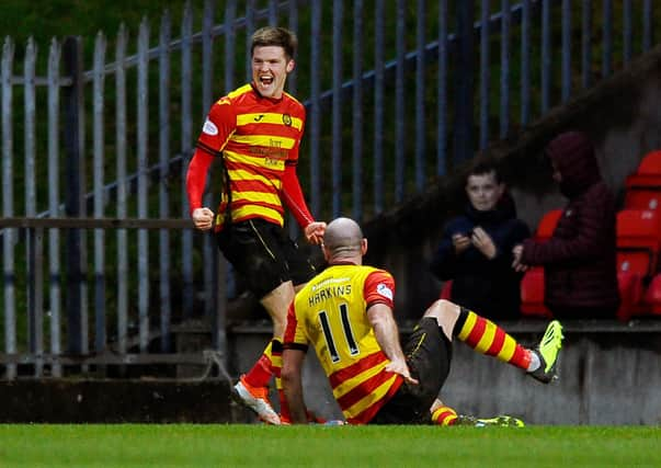 Blair Spittal got Partick Thistle's winner against Airdrie