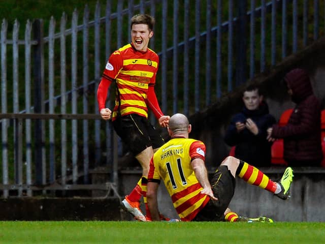 Blair Spittal got Partick Thistle's winner against Airdrie