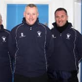 Colin Slater (centre), Cameron McNeish and Craig Martin have all left Lanark United