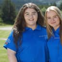 Hannah Mayo (right) and Erin Gillen have been praised by sportscotland after helping to shape the future of Scottish sport for over two years.