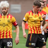 Partick Thistle pair Ross Docherty and James Penrice are hoping to get back on track against Falkirk. (pic by Craig Black Photography)