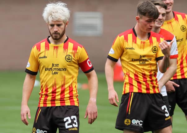 Partick Thistle pair Ross Docherty and James Penrice are hoping to get back on track against Falkirk. (pic by Craig Black Photography)