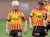Partick Thistle pair Ross Docherty and James Penrice are hoping to get back on track against Falkirk. (pic by Craig Black Photography)