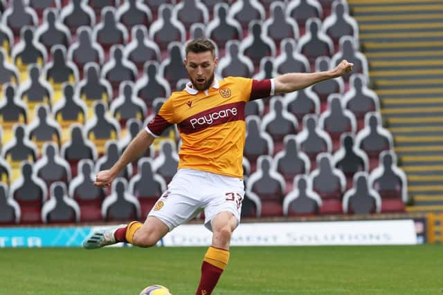 Stephen O'Donnell joined Motherwell after leaving Kilmarnock last summer (Pic by Ian McFadyen)