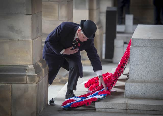 A time to reflect... but most of the usual memorial services across Scotland cannot take place today.