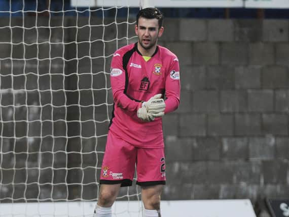 Liam Kelly is pictured during a loan spell at East Fife in 2016 (Pic by GMP)