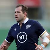 Fraser Brown playing for Scotland against Wales in October during last year’s Six Nations. (Photo by David Rogers/Getty Images)