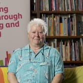 Time capsule...Val McDermid has contributed work for the Future book but readers will have to wait a while for the ending which will be revealed when the time capsule is opened in 10 years time! (Pic: Rob McDougall)