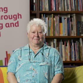 Time capsule...Val McDermid has contributed work for the Future book but readers will have to wait a while for the ending which will be revealed when the time capsule is opened in 10 years time! (Pic: Rob McDougall)