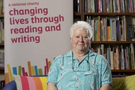 Time capsule...Val McDermid has contributed work for the Future book but readers will have to wait a while for the ending which will be revealed when the time capsule is opened in 10 years time! (Pic: Rob McDougall)