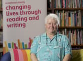 Time capsule...Val McDermid has contributed work for the Future book but readers will have to wait a while for the ending which will be revealed when the time capsule is opened in 10 years time! (Pic: Rob McDougall)