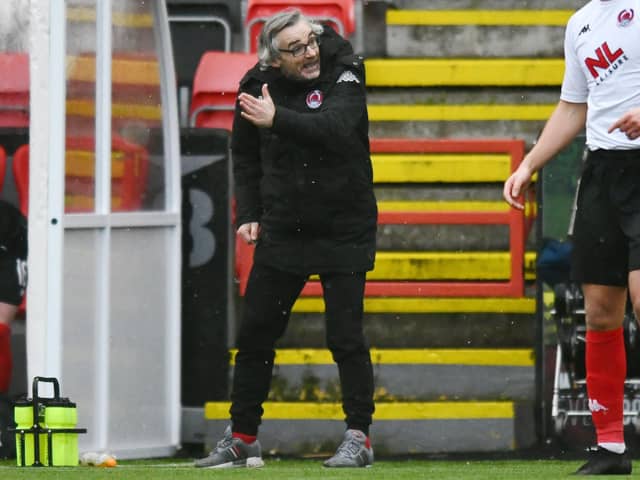 Clyde manager Danny Lennon celebrates three years in charge this week