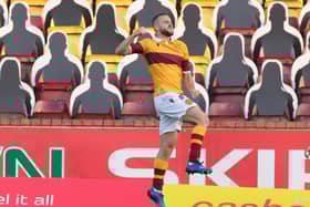 Allan Campbell scored Motherwell's winner the last time they played St Johnstone (Pic by Ian McFadyen)