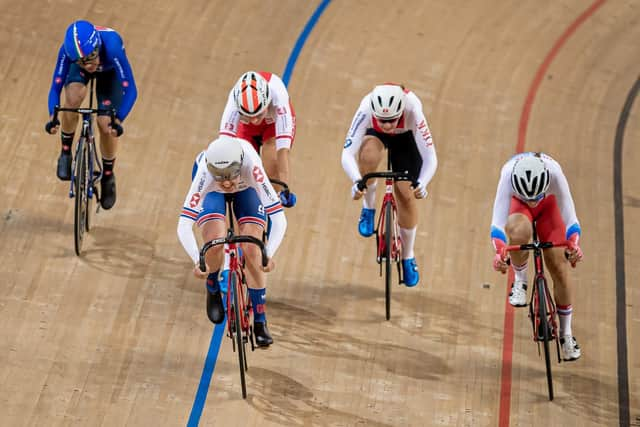 Archibald proved too strong for her points race rivals (pic: SWpix.com)