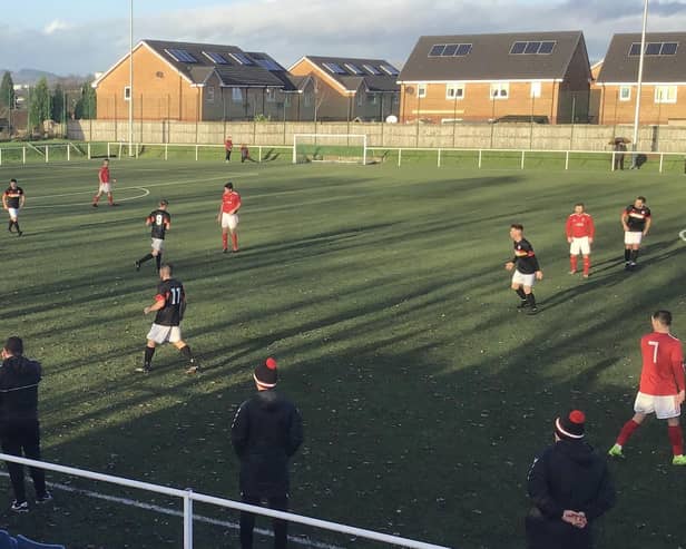 Maryhill lost out to Johnstone Burgh in the Challenge Cup
