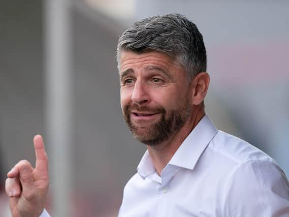 Motherwell manager Stephen Robinson's team have moved up the table