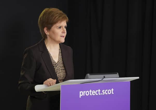 First Minister Nicola Sturgeon has urged people in Glasgow and East Renfrewshire to continue to abide by the rules.