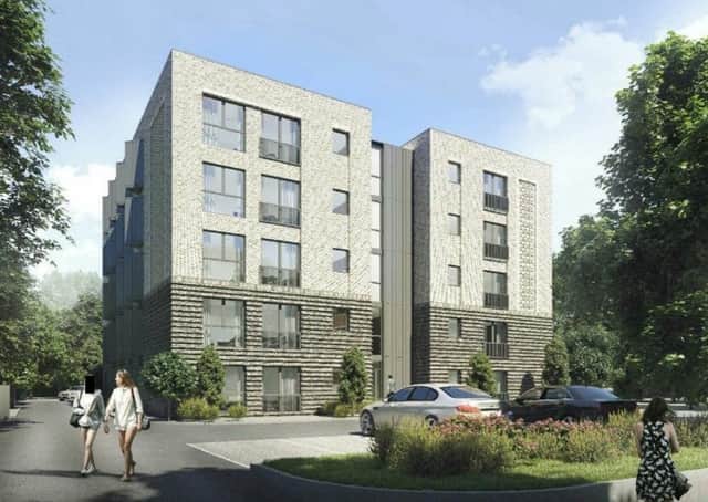 The planning application for new flats in Langside has been turned down.