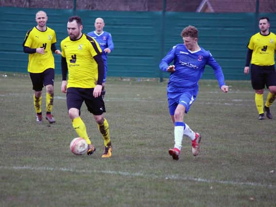 Bellshill Athletic in action (Library pic)