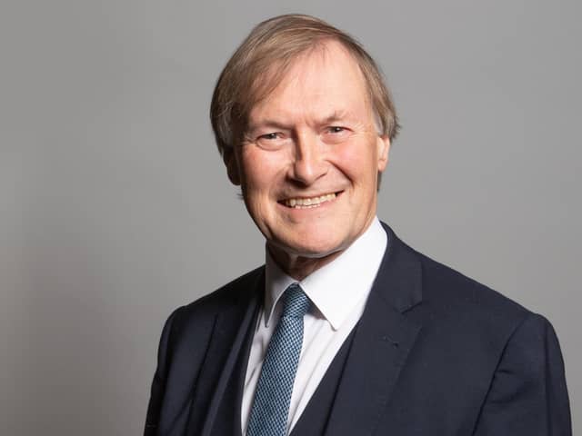 Sir David Amess died after a stabbing attack on Friday. 