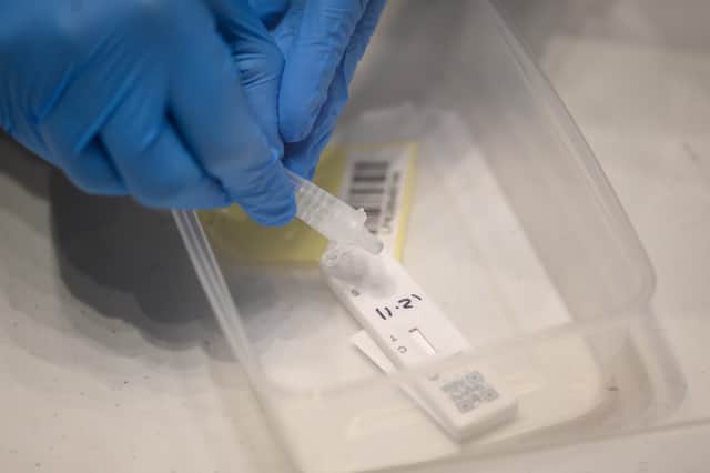 Covid-19 cases in Glasgow are continuing to fall.