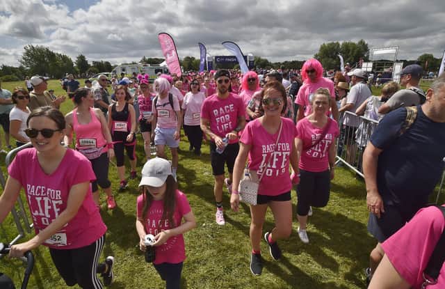 Pictures from the 2019 Race for Life in Peterborough