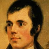 Scottish poet Robert Burns