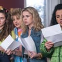 Sarah Mccool (Kathy Kiera Clarke), Orla Mccool (Louisa Clare Harland), Mary Quinn (Tara Lynne O'Neil), Erin Quinn (Saoirse Monica Jackson), Michelle Mallon (Jamie - Lee O'Donnell)